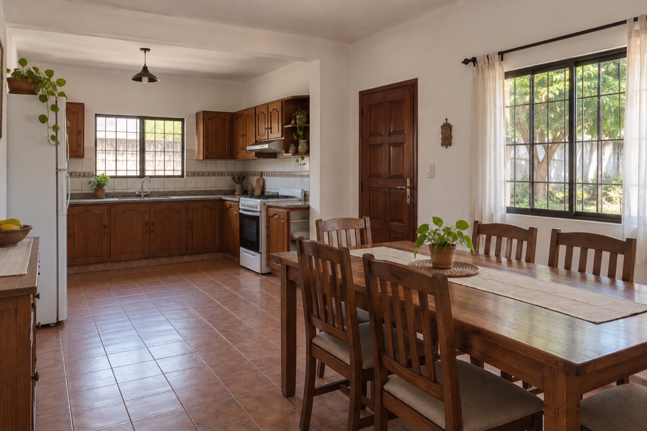 Foto demostrativa de Casa contemporánea en Santa Rita